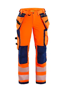 Blaklader Dames High Vis 4-Weg Stretch Werkbroek miniatuur