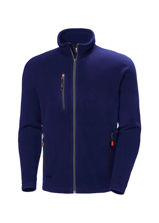 Helly Hansen 72026 Mid-layer Recycled Fleece Jacket Regular Fit Oxford