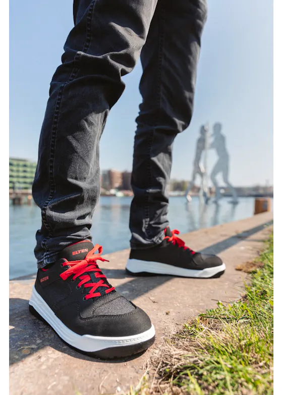 Elten Maverick Black Low-ESD S3S Sicherheitsschuh