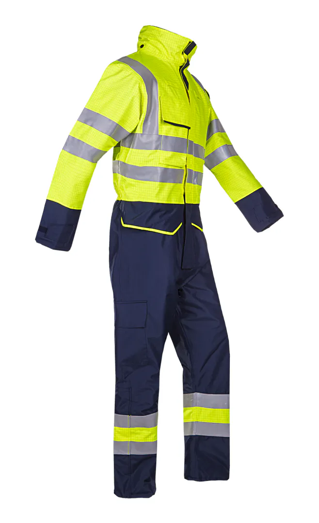 Fluo Geel/Navy