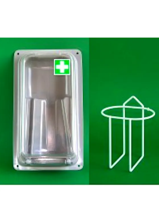 Barikos Augenspülflasche Drahtwandhalter 1