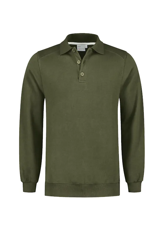 Santino Ramon 1214 Langarm-Polo Modern-Fit Basics