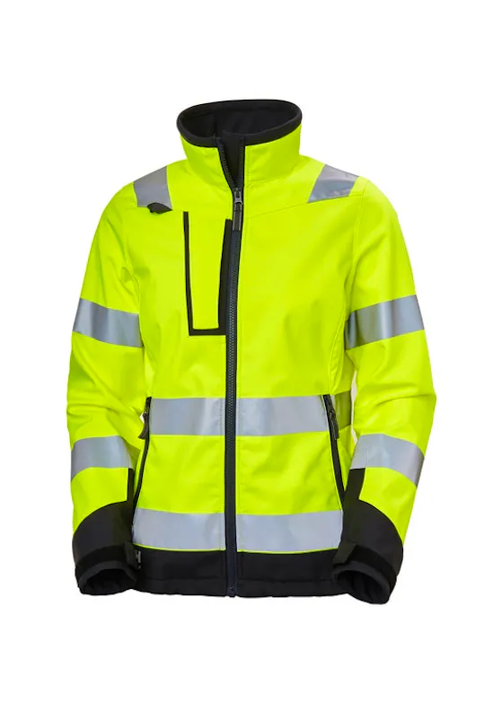 Helly Hansen Luna High-Vis-Softshelljacke für Damen