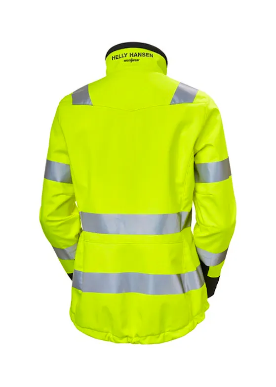 Helly Hansen Luna High-Vis-Softshelljacke für Damen