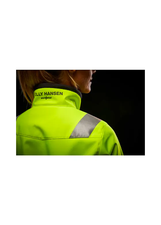 Helly Hansen Luna High-Vis-Softshelljacke für Damen