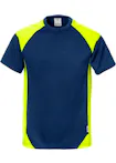 556-Marineblauw/hi-vis geel