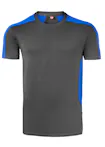 Charcoal/korenblauw