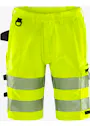 Fristads High vis Green stretch korte broek klasse 2 2648 GSTP miniatuur
