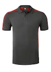 Charcoal/rood