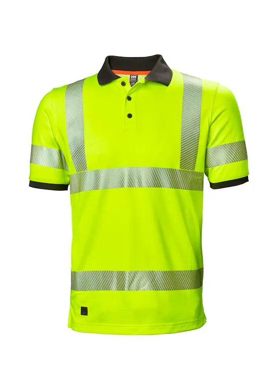 Helly Hansen ICU Lifa Active 75112 Polo Shirt Hi-Vis Regular Fit Base Layer