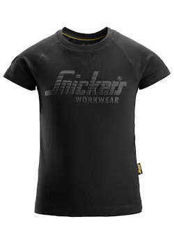 Snickers 7514 Logo T-shirt Regular Fit Kinderen