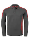 Charcoal/rood