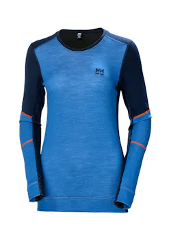 Helly Hansen HH Lifa Crewneck Merino Verwarmd Dames Base Layer miniatuur