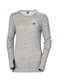 Helly Hansen HH Lifa Crewneck Merino Verwarmd Dames Base Layer