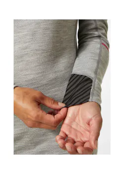 Helly Hansen HH Lifa Crewneck Merino Verwarmd Dames Base Layer miniatuur