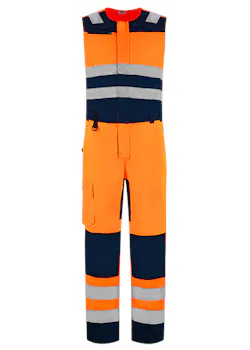 Tricorp 753007 Latzhose High Vis Bicolor Stretch thumbnail