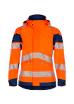 High Vis Oranje/Marineblauw
