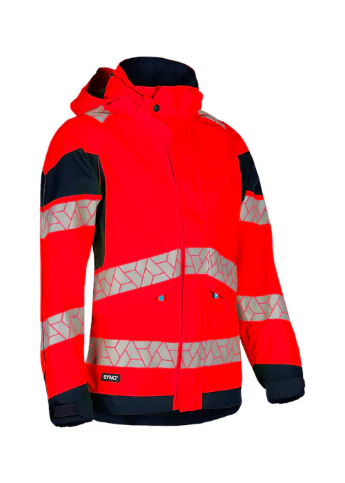 SYNQ Jacklight 755WA2L2I Regenjas Reflecterend Dames