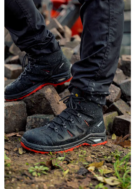 Elten Riwemo XXP GTX Black-Red Mid ESD S3S WR CI Werkschoen