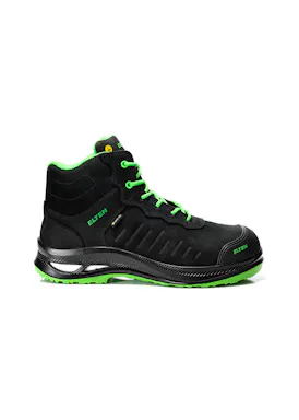 Elten Stewart XXG Pro GTX Mid ESD S3 HI CI Zwart/Groen