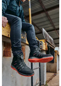 Elten Maddox BOA® Noir-Rouge Mid ESD S3 thumbnail (vignette)