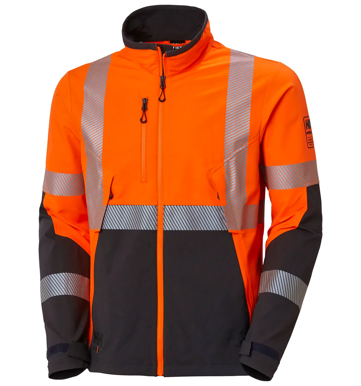 Orange/Schwarz
