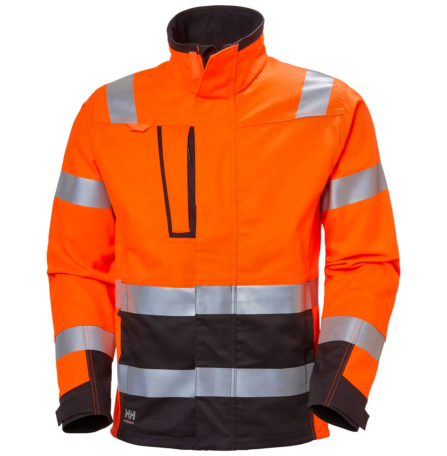 Orange/Schwarz