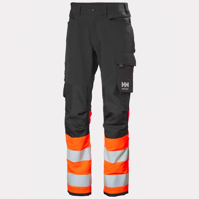 Orange/Schwarz