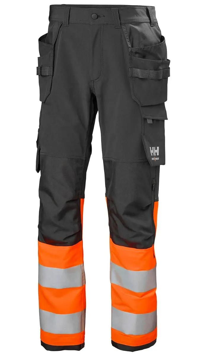 Hohe Sichtbarkeit Orange/Schwarz