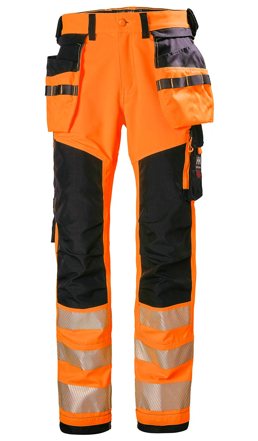 Orange/Schwarz