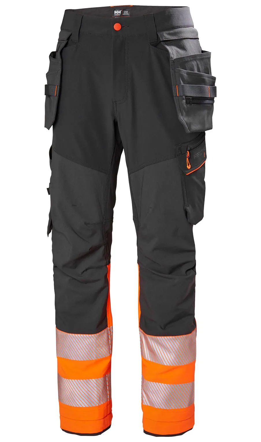Orange/Schwarz