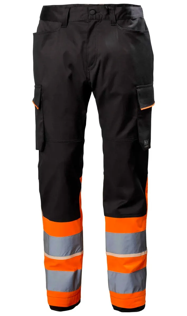 Hohe Sichtbarkeit Orange/Schwarz