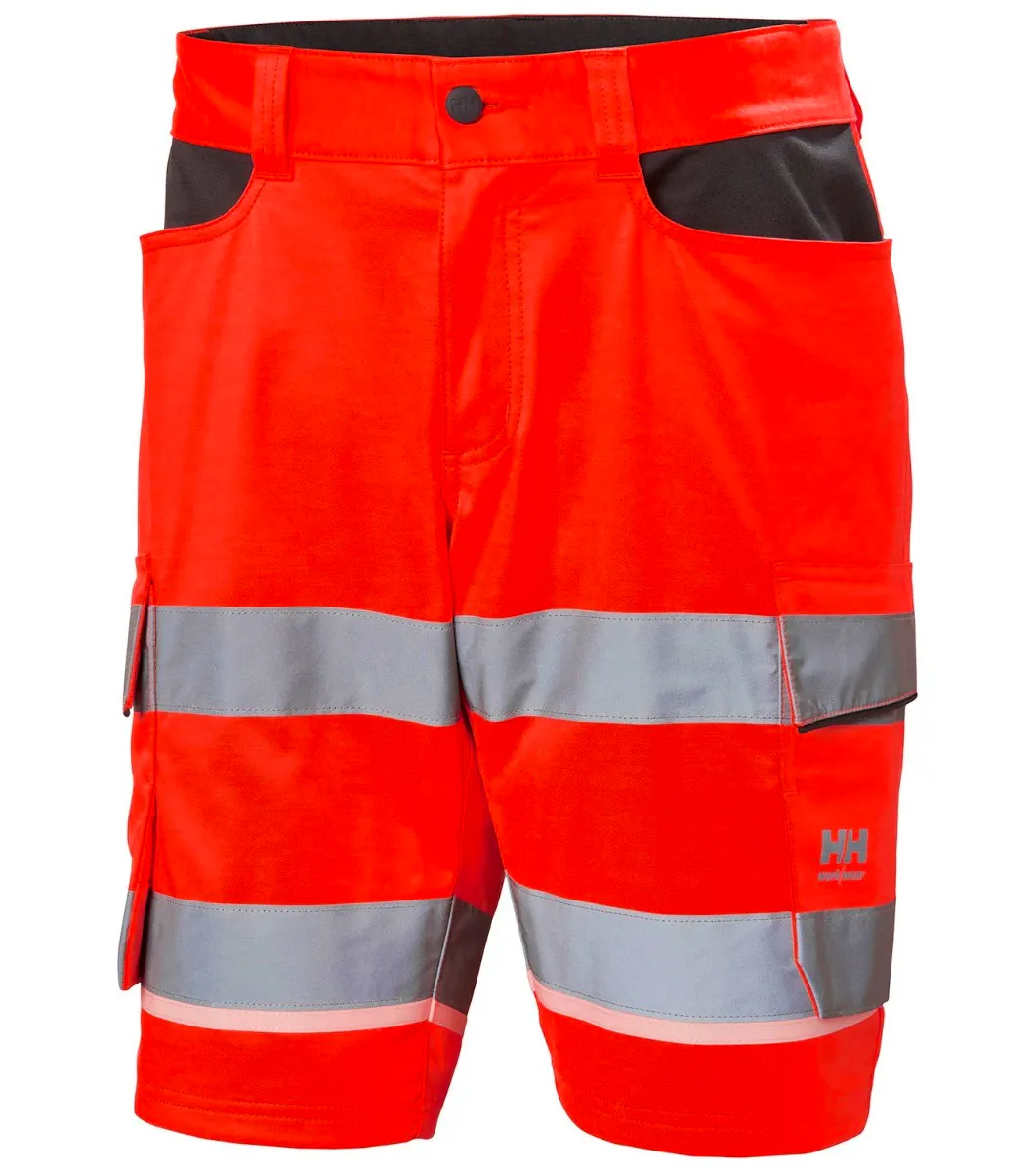 Hohe Sichtbarkeit Rot/Schwarz