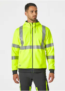 Helly Hansen Addvis 79094 Werktrui Rits High Visibility Capuchon Stretch miniatuur