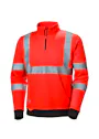 Helly Hansen 79096 Addvis Half Zip Werkshirt Stretch Reflecterend miniatuur