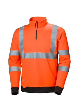 Helly Hansen 79096 Addvis Half-Zip Arbeitsshirt Stretch, reflektierend