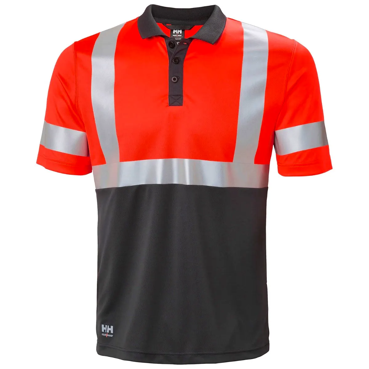 High Vis Rood/Zwart