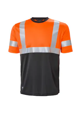 Helly Hansen Addvis 79254 T-Shirt, CL 1, UV-Schutz, Stretch, reflektierend