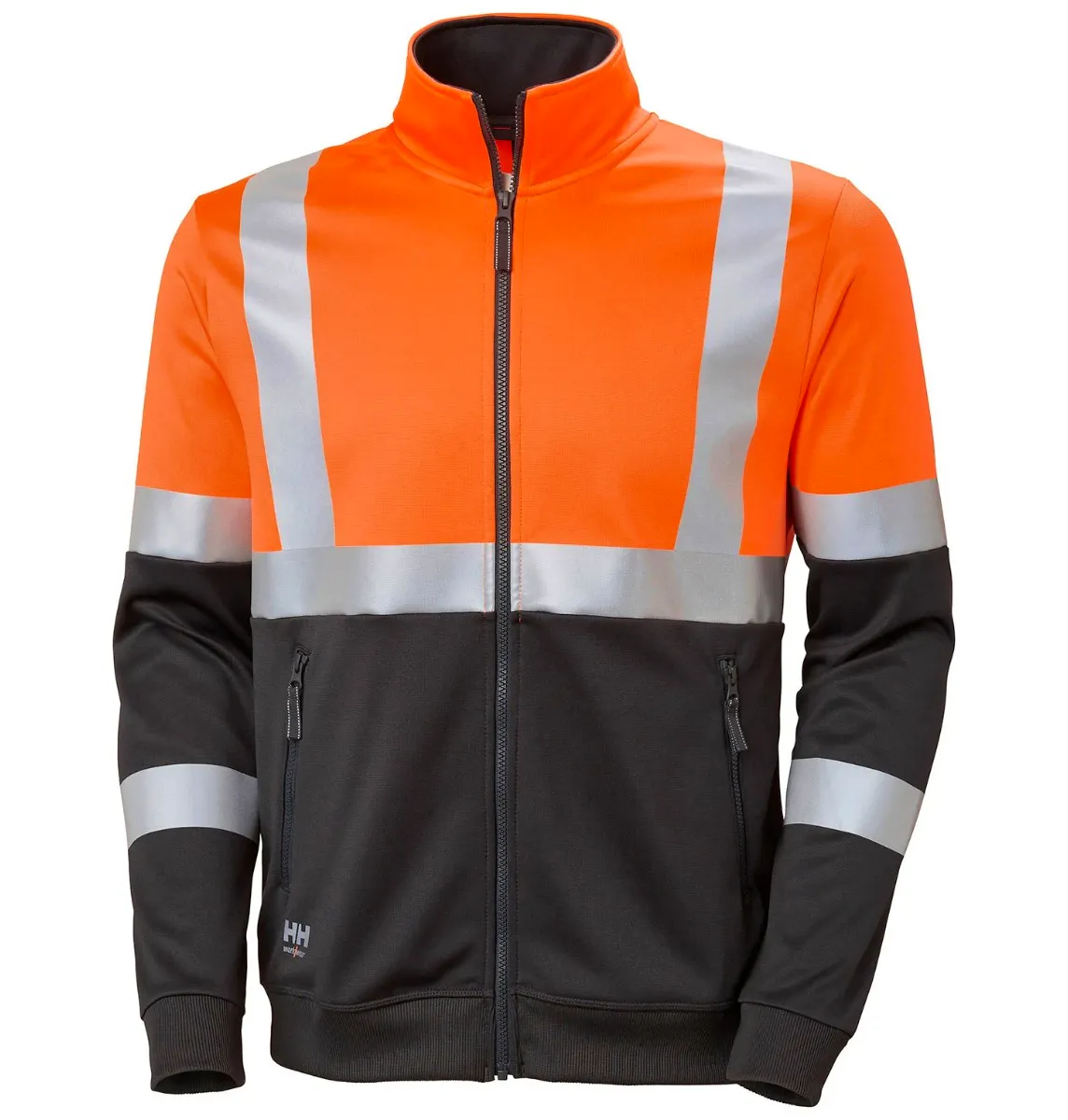 Hohe Sichtbarkeit Orange/Schwarz