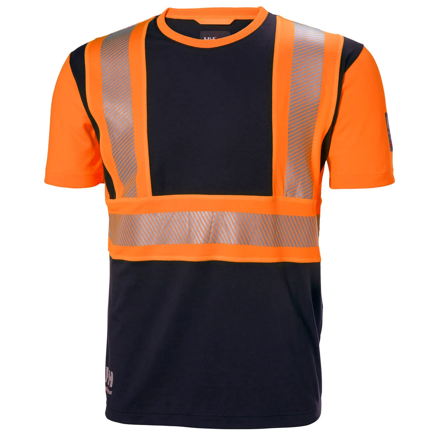 Orange/Schwarz