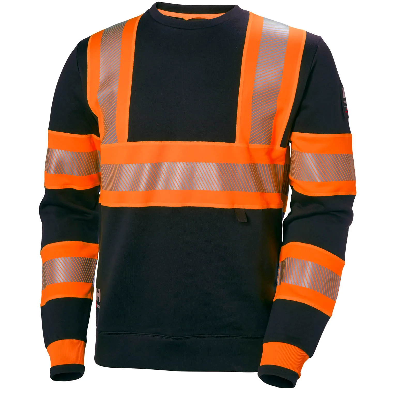 Orange/Schwarz