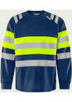 Hi-Vis Geel/Marineblauw
