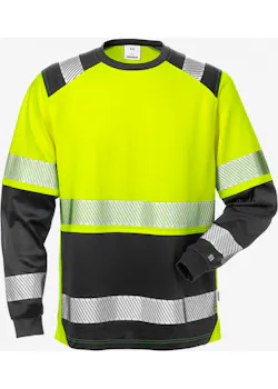 Fristads Hi Vis T-Shirt Lange Mouwen Klasse 2 7457 Thv miniatuur