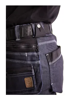 Blåkläder 7992 Dames Short Denim Stretch X1900 miniatuur