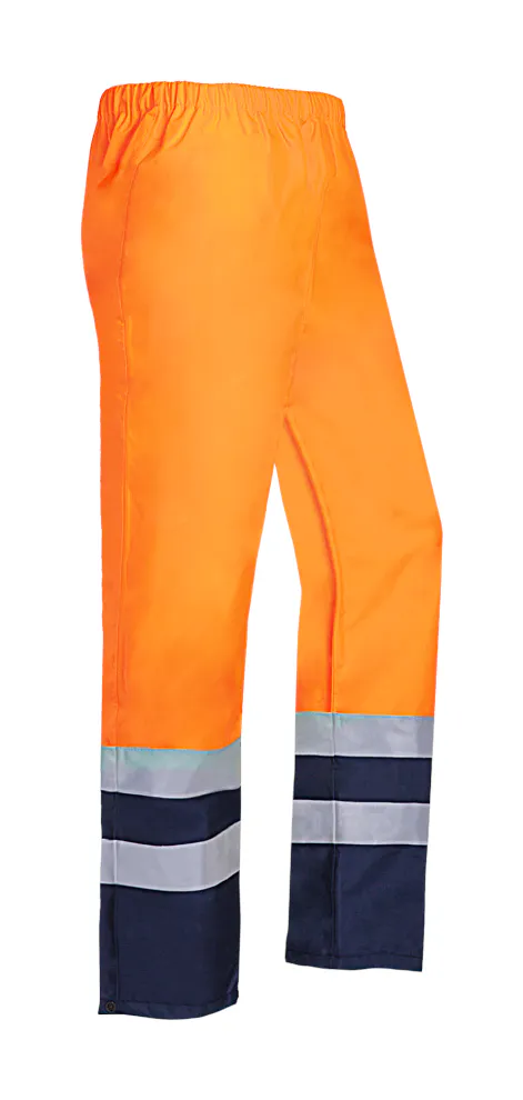 High Vis Orange/Marineblau