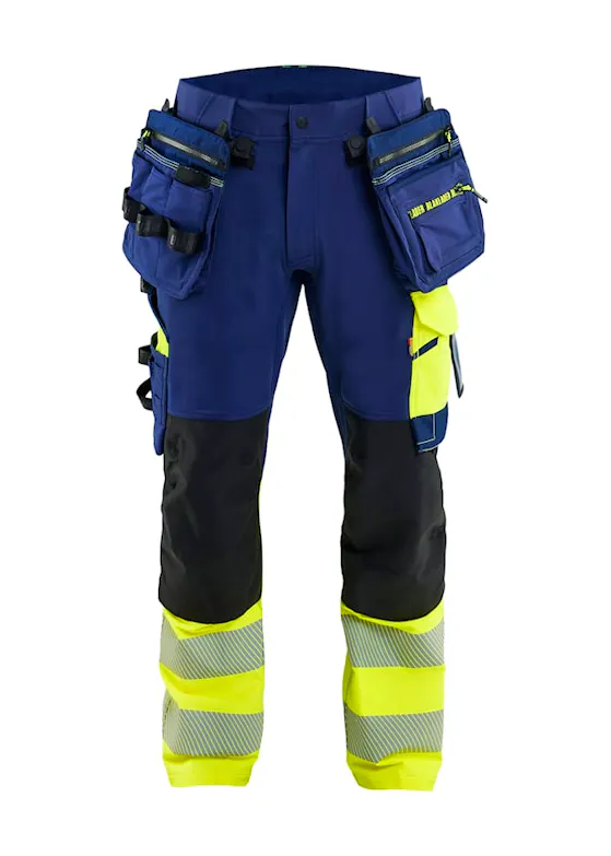 Blåkläder 1145 ToolRig High Vis Werkbroek 4-weg Stretch
