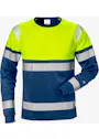 Fristads Hi Vis T-Shirt Met Lange Mouwen Klasse 1 7519 Thv miniatuur