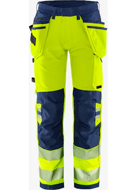 Fristads High Vis Green werkbroek stretch klasse 2 2644 GSTP