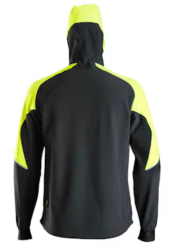 Snickers Workwear Neon Hoodie met Rits 8025 miniatuur