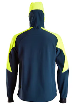 Snickers Workwear Neon Hoodie met Rits 8025 miniatuur